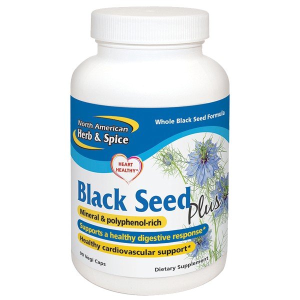 North American Herb &amp; Spice Black Seed Plus 90 Capsule