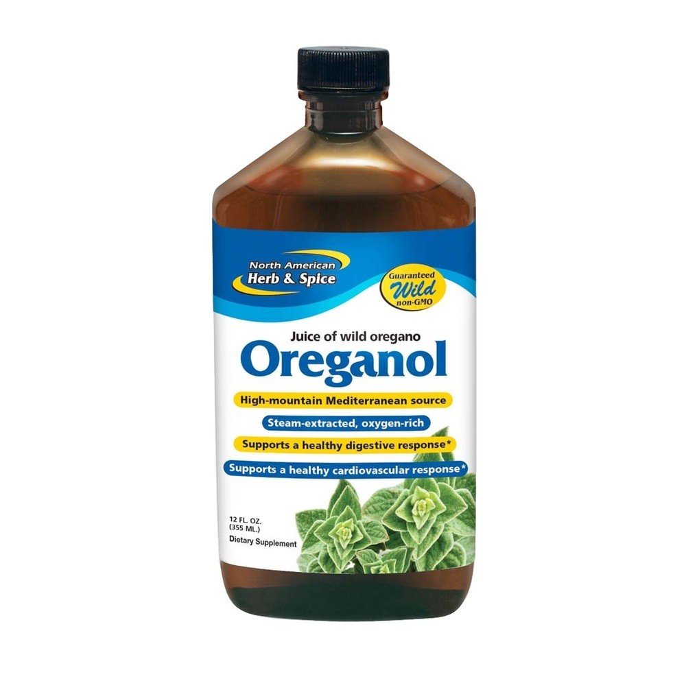North American Herb &amp; Spice Juice of Oregano 12 oz Liquid