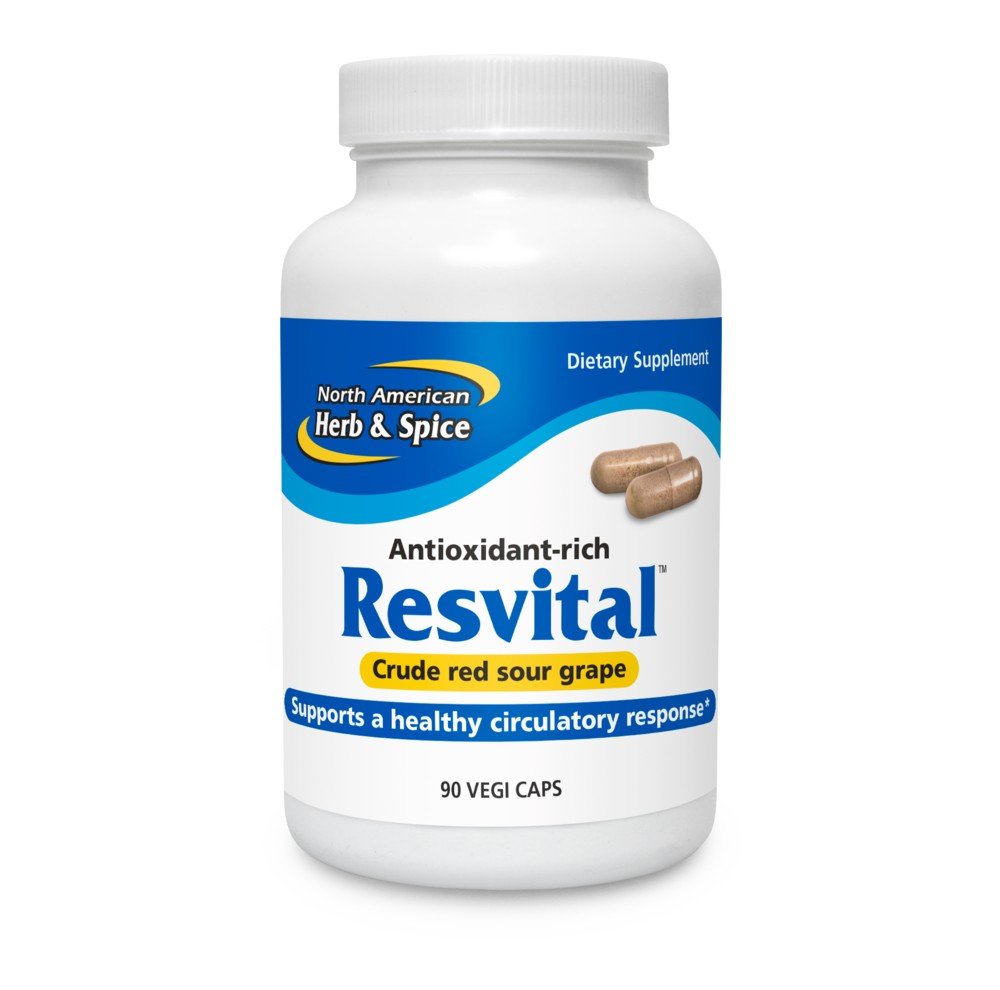 North American Herb & Spice Resvital 90 Capsule