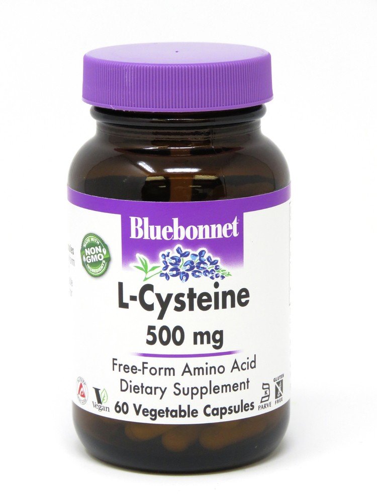 Bluebonnet L-Cysteine 500mg 60 VegCaps