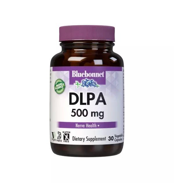 Bluebonnet DLPA 500mg 30 VegCaps