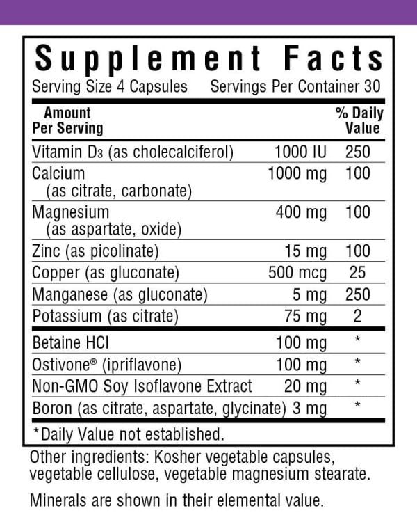 Bluebonnet Super Boron Bone Formula 120 Capsule