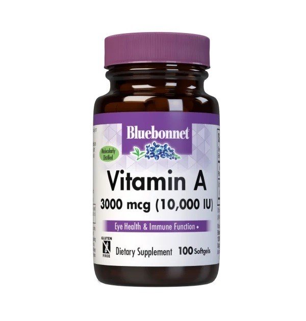 Bluebonnet Vitamin A 10,000IU 100 Softgel