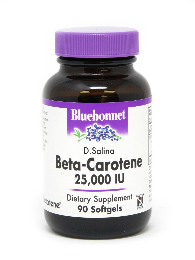 Bluebonnet Mixed Carotene Beta-Carotene 25,000 IU 90 Softgel
