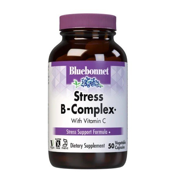 Bluebonnet Stress B-Complex 50 VegCaps