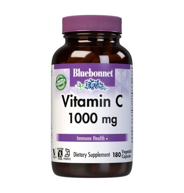 Bluebonnet Vitamin C 1000mg 180 VegCaps