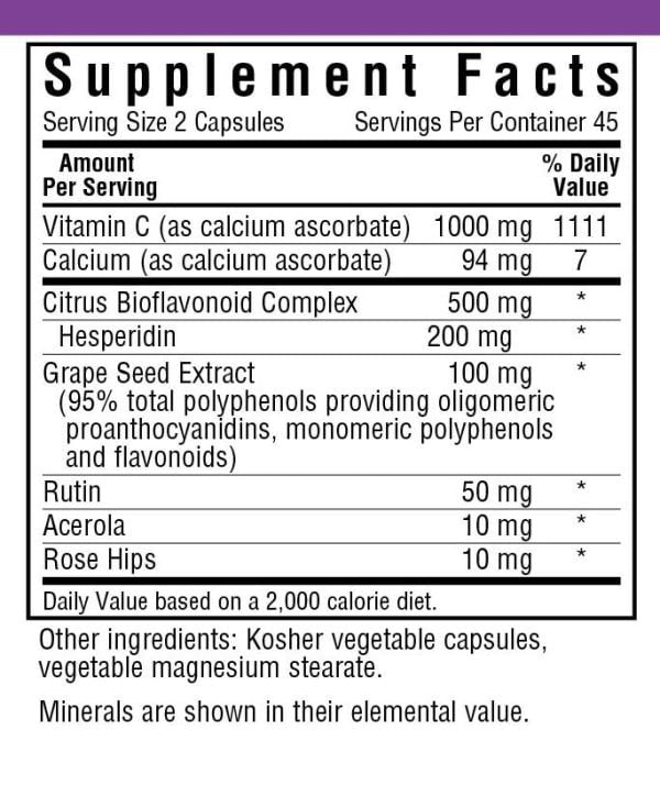 Bluebonnet Optimum C-1000mg 90 VegCaps