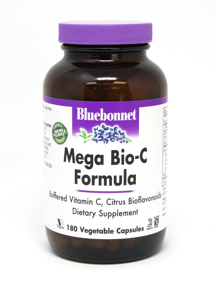 Bluebonnet Mega Bio-C Formula 180 VegCaps
