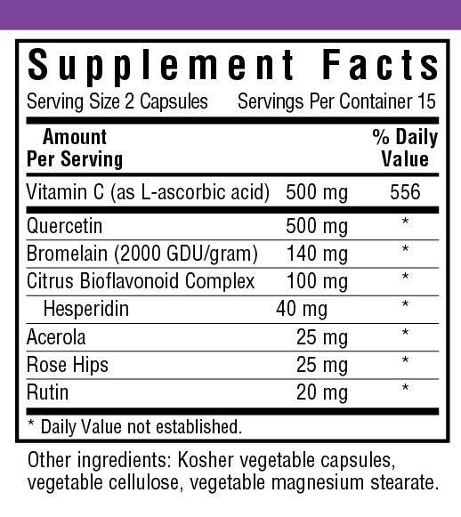 Bluebonnet Super Quercetin 30 VegCap