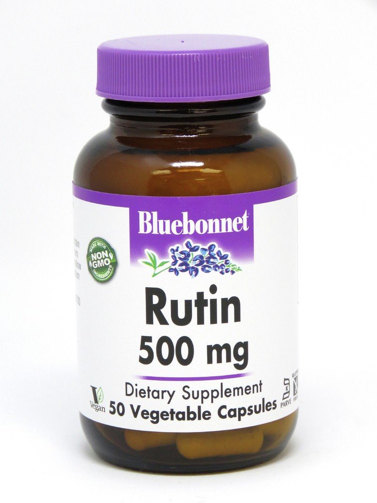 Bluebonnet Rutin 500mg 50 Capsule