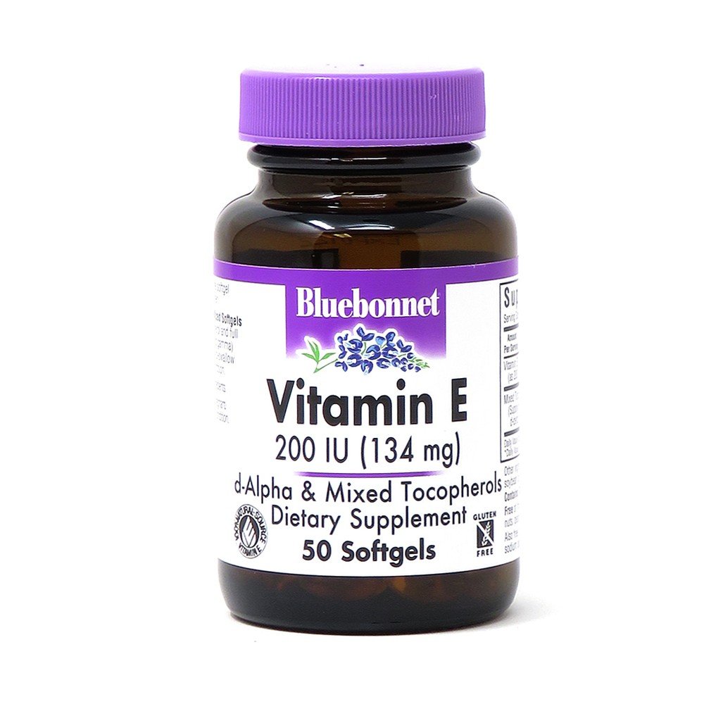 Bluebonnet Vitamin E 200 IU Mixed 50 Softgel