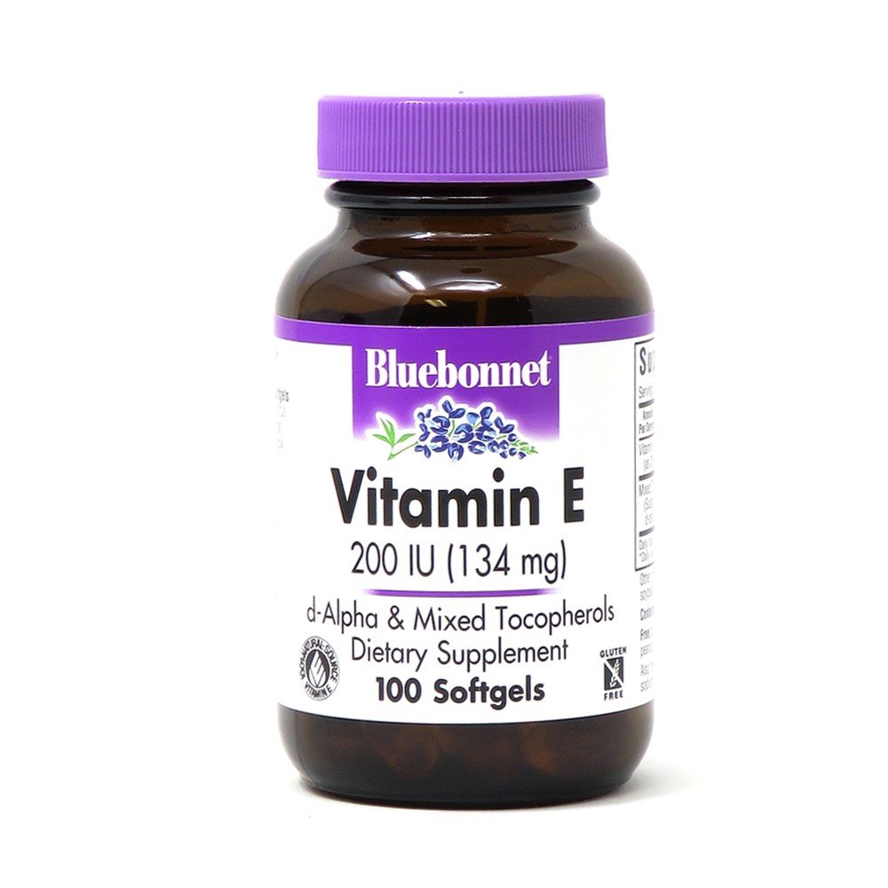 Bluebonnet Vitamin E 200 IU Mixed 100 Softgel