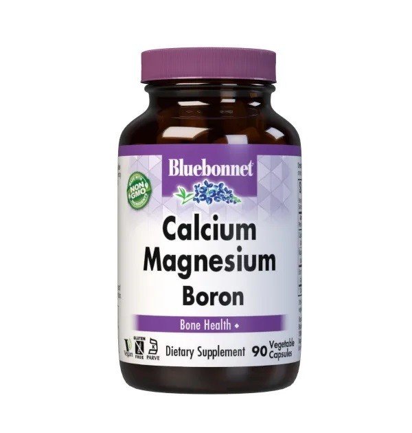 Bluebonnet Calcium Magnesium Plus Boron 90 VegCap