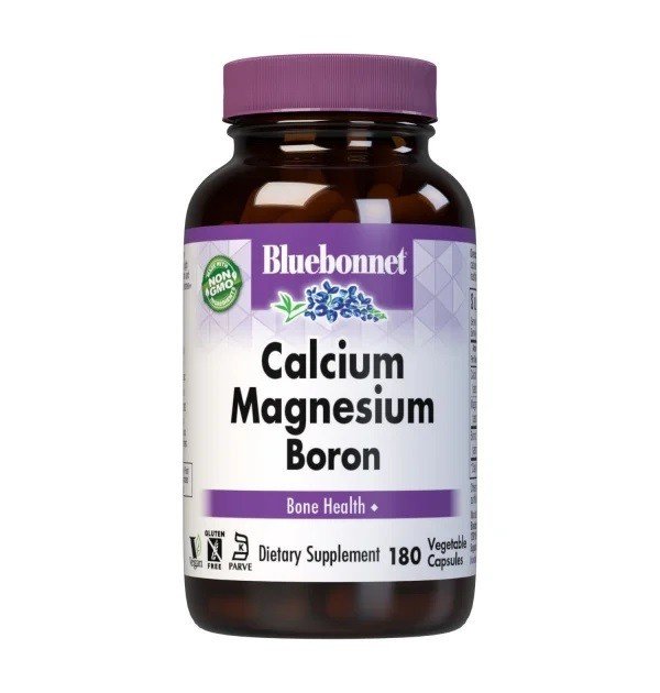 Bluebonnet Calcium Magnesium Plus Boron 180 VegCap
