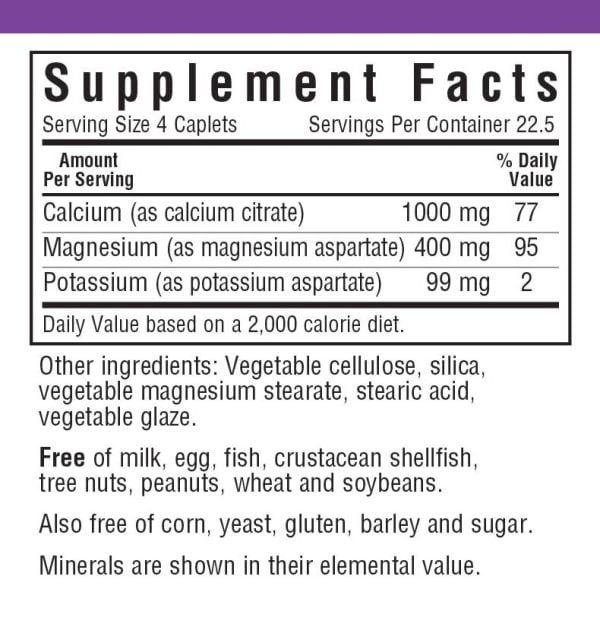 Bluebonnet Calcium Magnesium Potassium 90 Caplet