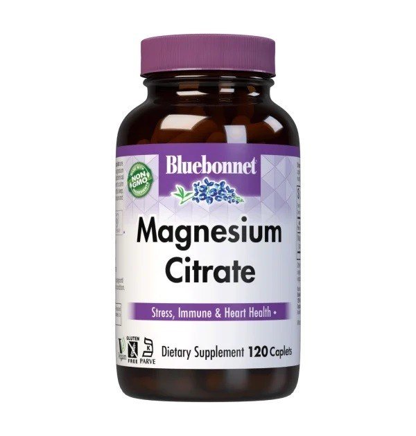 Bluebonnet Magnesium Citrate 120 Caplet