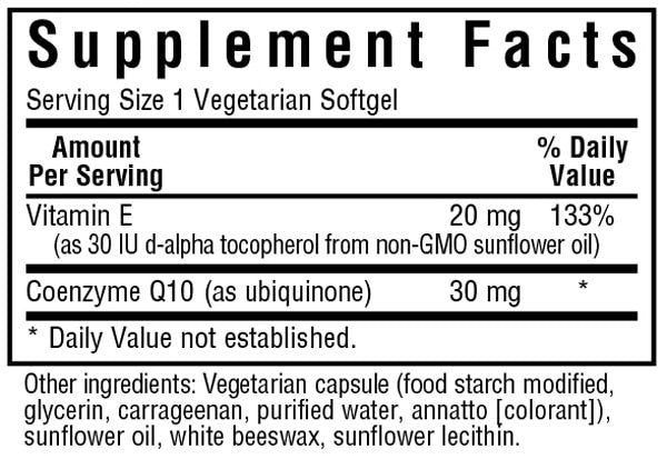 Bluebonnet CoQ10 30mg 30 Softgel