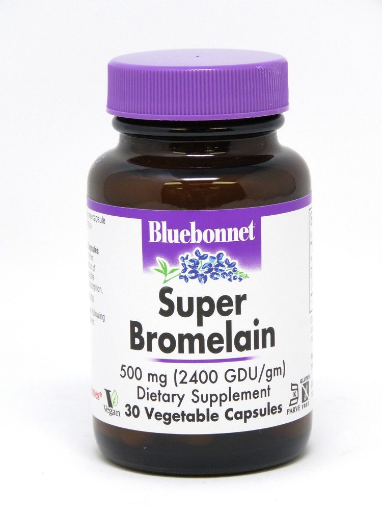 Bluebonnet Super Bromelain 500mg 30 Capsule