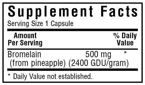 Bluebonnet Super Bromelain 500mg 30 Capsule