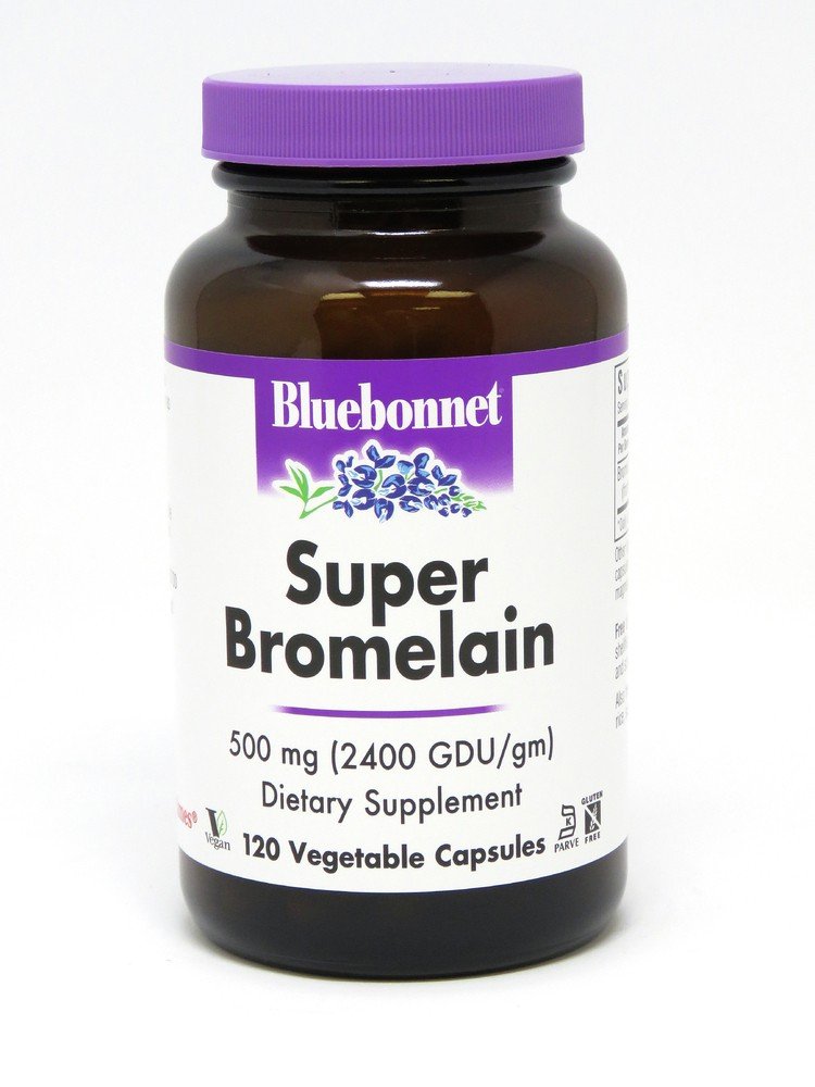 Bluebonnet Super Bromelain 500mg 120 Capsule