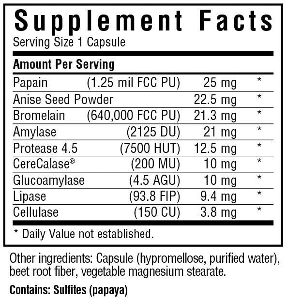 Bluebonnet Full Spectrum Optimum Enzymes 60 Capsule