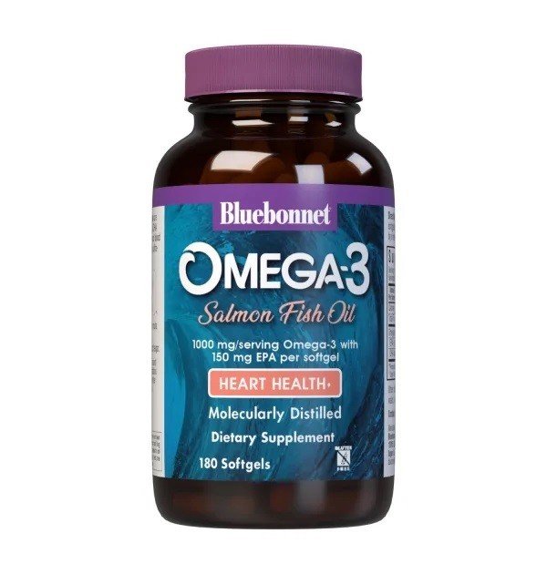 Bluebonnet Omega-3 1000mg 180 Softgel