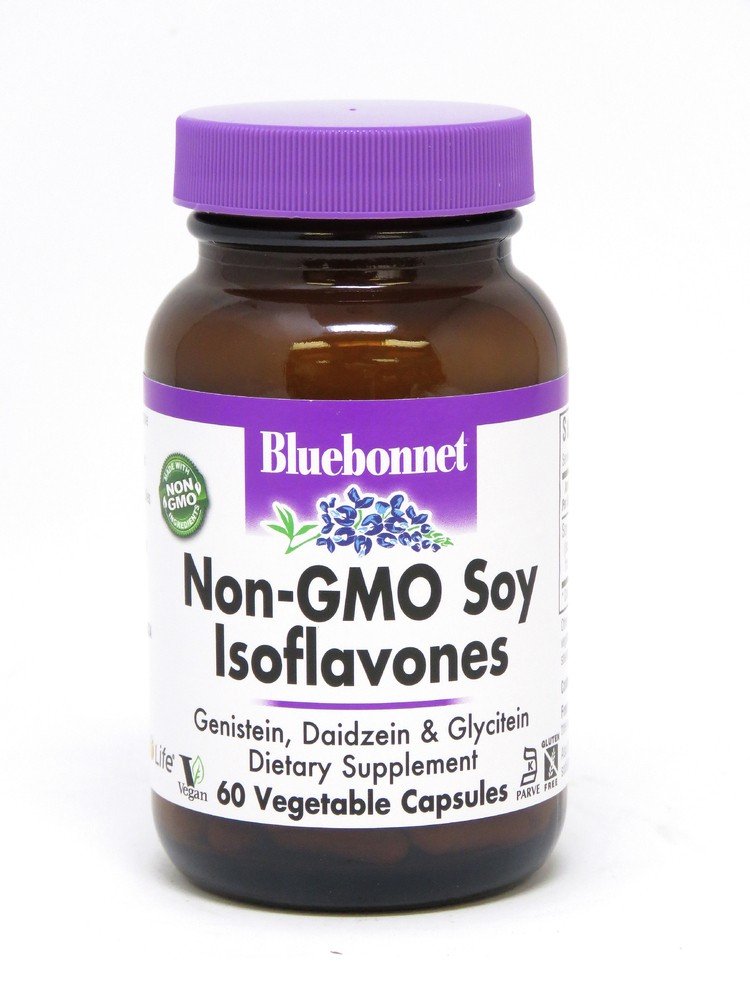 Bluebonnet Non-GMO Soy Isoflavones 60 VegCap