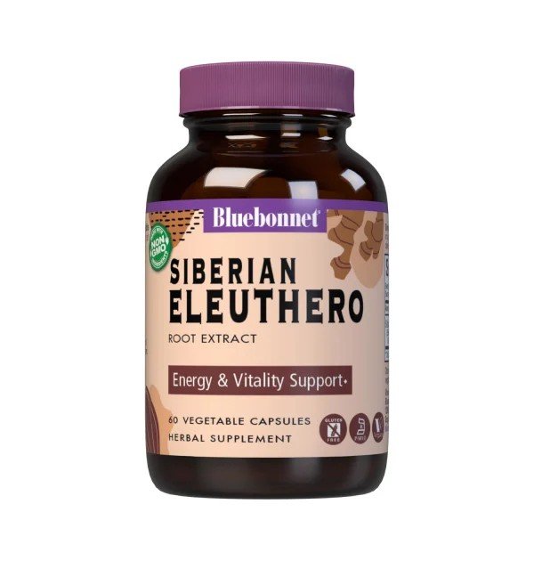 Bluebonnet Siberian Eleuthero Root Extract 60 VegCap