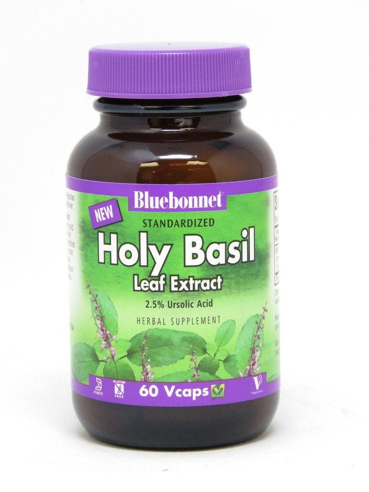 Bluebonnet Holy Basil Leaf Extract 60 Capsule