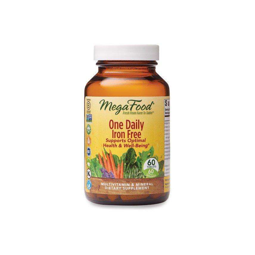 MegaFood One Daily Iron Free 60 Tablet