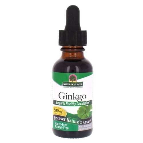 Nature's Answer Ginkgo Leaf No Alcohol 2 oz Liquid