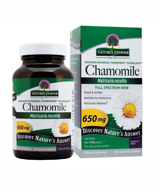 Nature&#39;s Answer Chamomile Flower 90 Capsule