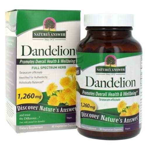 Nature&#39;s Answer Dandelion Root 90 Capsule