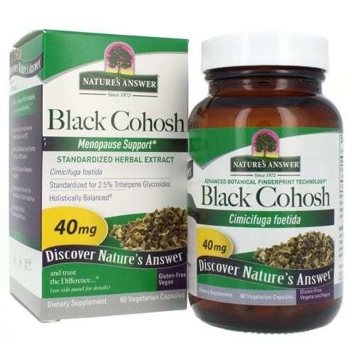 Nature's Answer Black Cohosh Root Standardized 60 VegCap