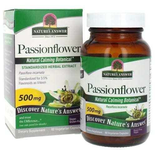 Nature's Answer Passionflower Standardized 60 VegCap