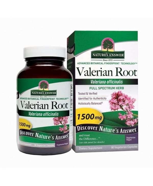 Nature&#39;s Answer Valerian Root Standardized 90 VegCap