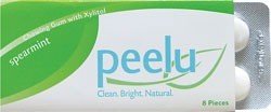Peelu Peelu Spearmint Gum Box (12 Packs) 12 Blister Pack 8 pi Box