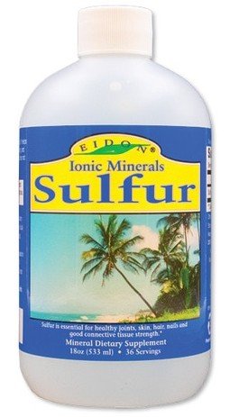 Eidon Sulfur Ionic Mineral 18 oz Liquid