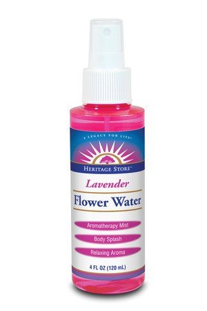Heritage Store Lavender Flower Water 4 oz Liquid