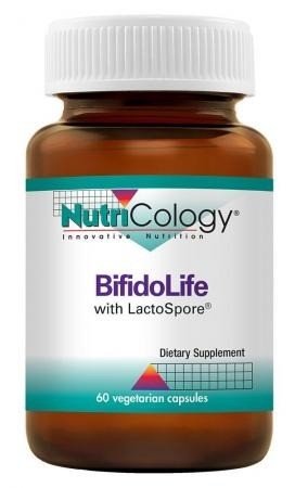 Nutricology BifidoLife with LactoSpore 60 VegCap