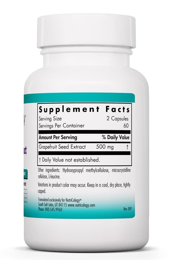 Nutricology Citrus Seed Extract 250 mg 120 VegCap