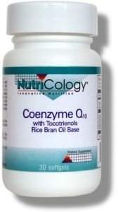 Nutricology Coenzyme Q10 with Tocotrienols 30 Softgel