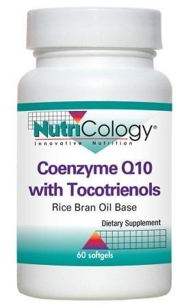 Nutricology Coenzyme Q10 with Tocotrienols 60 Softgel