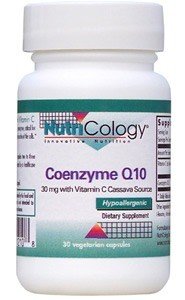 Nutricology Coenzyme Q10 30 mg 30 VegCap