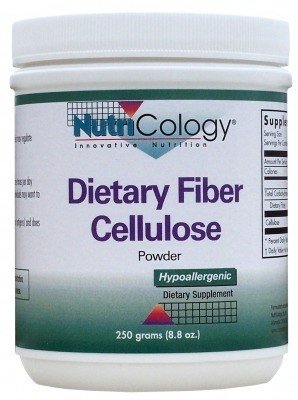 Nutricology Dietary Fiber Cellulose 250 g Powder