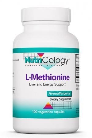 Nutricology L-Methionine 500mg 100 VegCap