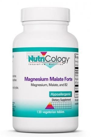 Nutricology Magnesium Malate Forte 120 VegTab