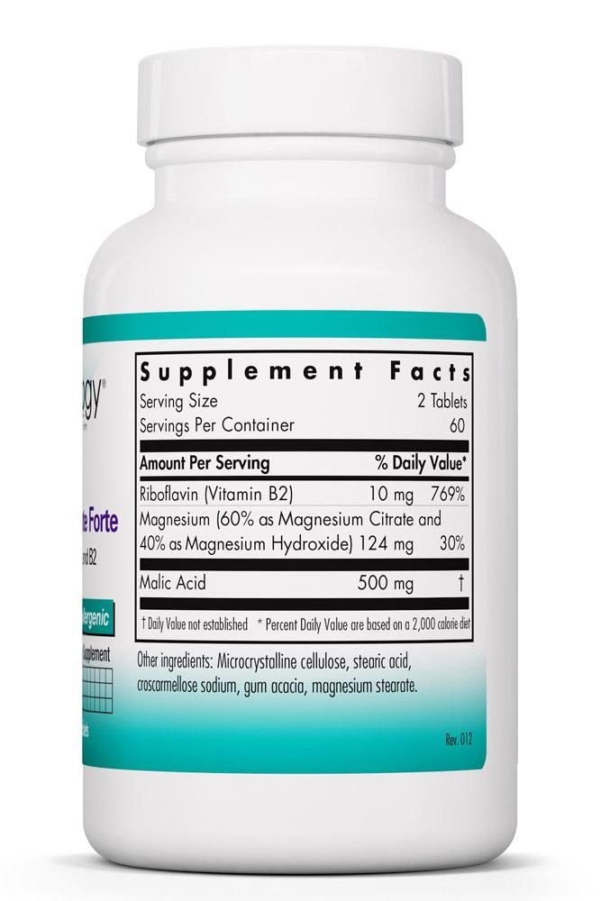 Nutricology Magnesium Malate Forte 120 VegTab