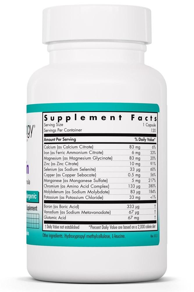 Nutricology MultiMin 120 VegCap