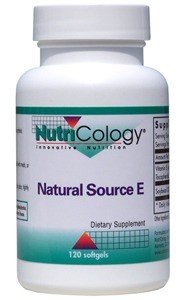 Nutricology Natural Source E 120 Softgel